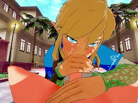 Zelda Genshin Impact Yaoi - Link x Tartaglia POV Handjob Blowjob and Fucked - Japanese asian manga anime game porn gay asian kidnapped gay porn