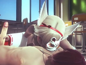 Yaoi Femboy - Fox Femboy having sex in class - Sissy crossdress Japanese Asian Manga Anime Film  Game Porn Gay shemale chinese gay porn