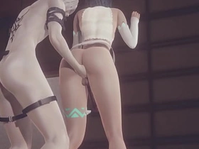 Genshin Impact Yaoi 3D - Venti Arcont analingus & Fingering (uncensored) - Japanese asian manga anime game porn gay sissy muscle japanese gay porn