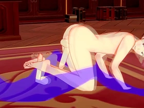 Jujutsu Kaisen Yaoi - Yuji Itadori Footjob and anal with creampie - Sissy crossdress Japanese Asian Manga Anime Film  Game Porn Gay japanese gay porn dad and son