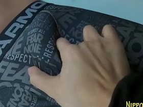 Japanese twink cums pov gay porn massage japan