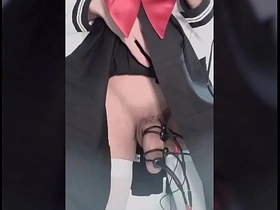 伪娘初次尝试电击射精 japanese uniform gay porn
