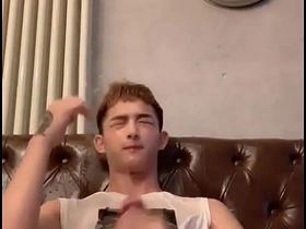 Handsome Asian guy pissing jerkoff gay asian hotel porn