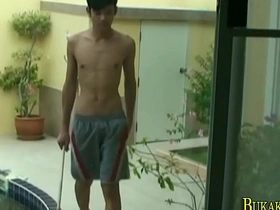 Asian twink spitroasted machofuckers gay chinese porn