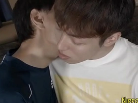 Asian twink rides dong and cums chinese thief gay porn