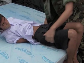 Asian Twinks Hans and Jake Bareback asian beard gay porn