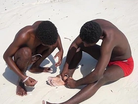 Black Twinks Sameul and Wilson Bareback military gay porn chinese