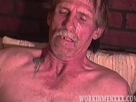 Mature Man Snow Jerks Off porn gay asian straight