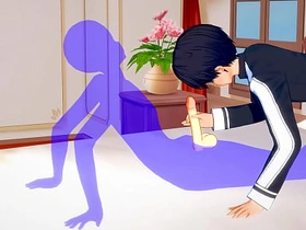 Sword Art Online Yaoi - Kirito Handjob and anal with creampie - Sissy crossdress Japanese Asian Manga Anime Film  Game Porn Gay chinese guy jerking off gay porn