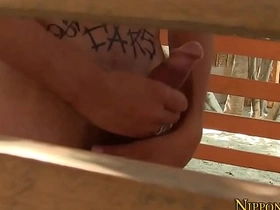 Tattooed asian cumming japan baseball gay porn