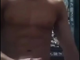 Asian masturbating white top asian bottom gay porn