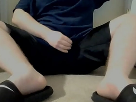 Asian strips for you and cums on his chest asian cousin gay porn